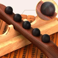 The Relaxation Nook Massageprodukte|Gesundheits-Gadgets-Gua Sha Massagegerät aus Holz – Werkzeug zur Linderung von Nacken und Schultern