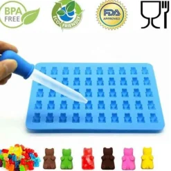 Comfort u0026 Style Küche & Esszimmer-Gummibärchen-Silikonform - Werkzeug zur Süßigkeitenherstellung