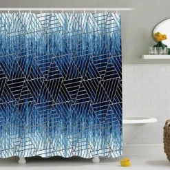 Aqua Essence Badezimmer-Ägyptischer Duschvorhang – Stilvolles, von Kleopatra inspiriertes Badezimmerdekor