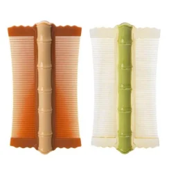 PureGlow Männerpflege|Frauenpflege-Haarkamm aus Sandelholz – natürlicher antistatischer Kamm mit schmalen, feinen Zähnen