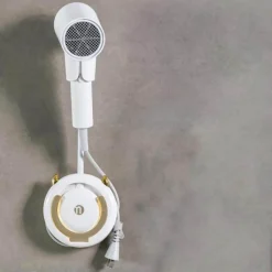 Tranquil Waters Badezimmer|Möbel-Haartrocknerhalter – selbstklebender Badezimmer-Organizer zur Wandmontage