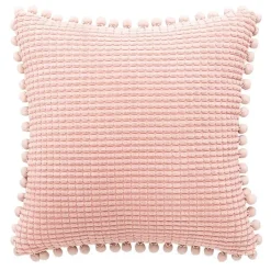 Pillow Haven Bettzeug|Wohndeko-Hahnentritt-Kissenbezug - Schwarz-weißer Kissenbezug mit Schleife, 30 x 50 cm