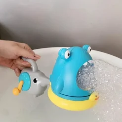 The Decor Haven Babyspielzeug-Hai-Seifenblasen-Badespielzeug – Lustige Unterhaltung in der Badewanne