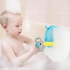 The Decor Haven Babyspielzeug-Hai-Seifenblasen-Badespielzeug – Lustige Unterhaltung in der Badewanne