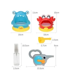 The Decor Haven Babyspielzeug-Hai-Seifenblasen-Badespielzeug – Lustige Unterhaltung in der Badewanne