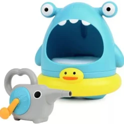 The Decor Haven Babyspielzeug-Hai-Seifenblasen-Badespielzeug – Lustige Unterhaltung in der Badewanne