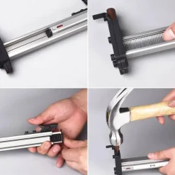 The Outdoor Vault Heimwerkzeuge|Outdoor & Garten-Halbautomatischer Nagelschussapparat – Mehrzweckwerkzeug für die Holzbearbeitung