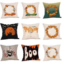 Cozy Haven Bettzeug-Halloween Kissenbezüge - Herbsternte Dekor