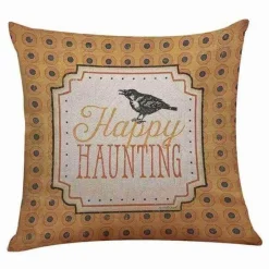 Cozy Haven Bettzeug-Halloween Kürbis Kissenbezüge - Bequemes Baumwolldekor