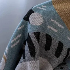 Warm Embrace Bettzeug-Halloween Quastendecke - Gruselige Deko für den Herbst