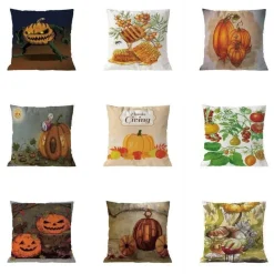 Cozy Haven Bettzeug-Halloween-Kissenbezüge – süße, gruselige Dekokissen