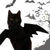 Decor Haustierzubehör-Halloweenkostüm mit Fledermausflügeln für Haustiere – Gruseliges Outfit für Haustiere
