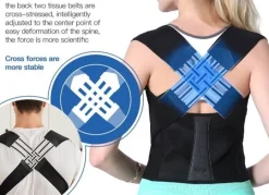 The Relaxation Nook Massageprodukte|Gesundheits-Gadgets-Haltungskorrekturgürtel - Verstellbare Stützbandage