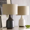 Glow u0026 Shade Beleuchtung-Handcrafted Ceramic Cove Table Lamp