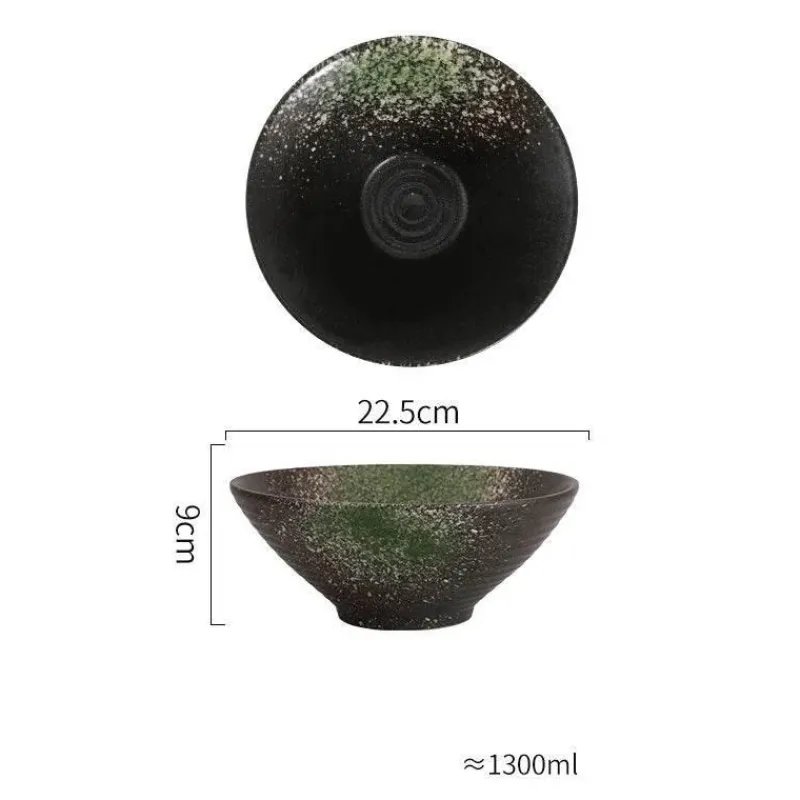 Elegance at the Table Küche & Esszimmer-Handelsübliche Ramenschalen aus Keramik – langlebiges Geschirrset