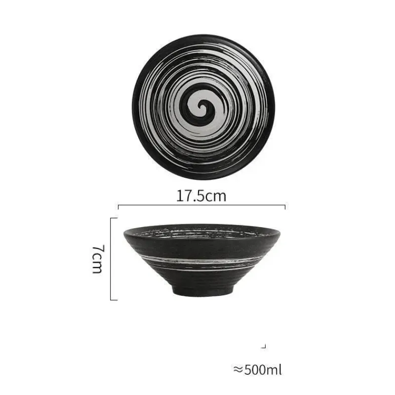 Elegance at the Table Küche & Esszimmer-Handelsübliche Ramenschalen aus Keramik – langlebiges Geschirrset