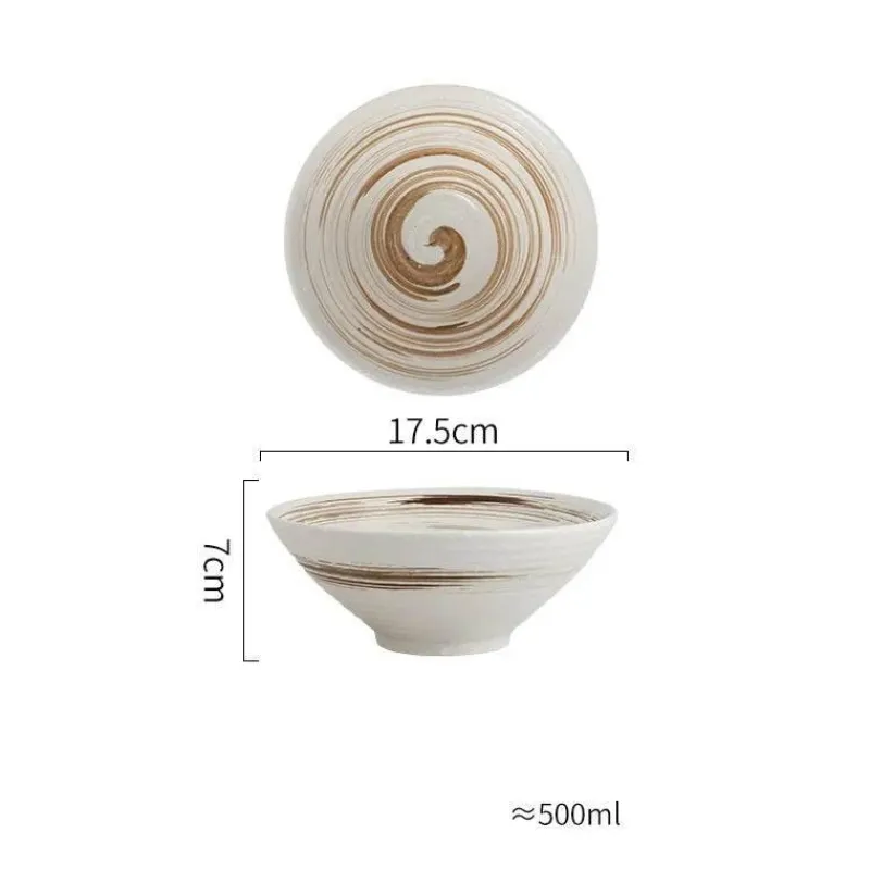 Elegance at the Table Küche & Esszimmer-Handelsübliche Ramenschalen aus Keramik – langlebiges Geschirrset