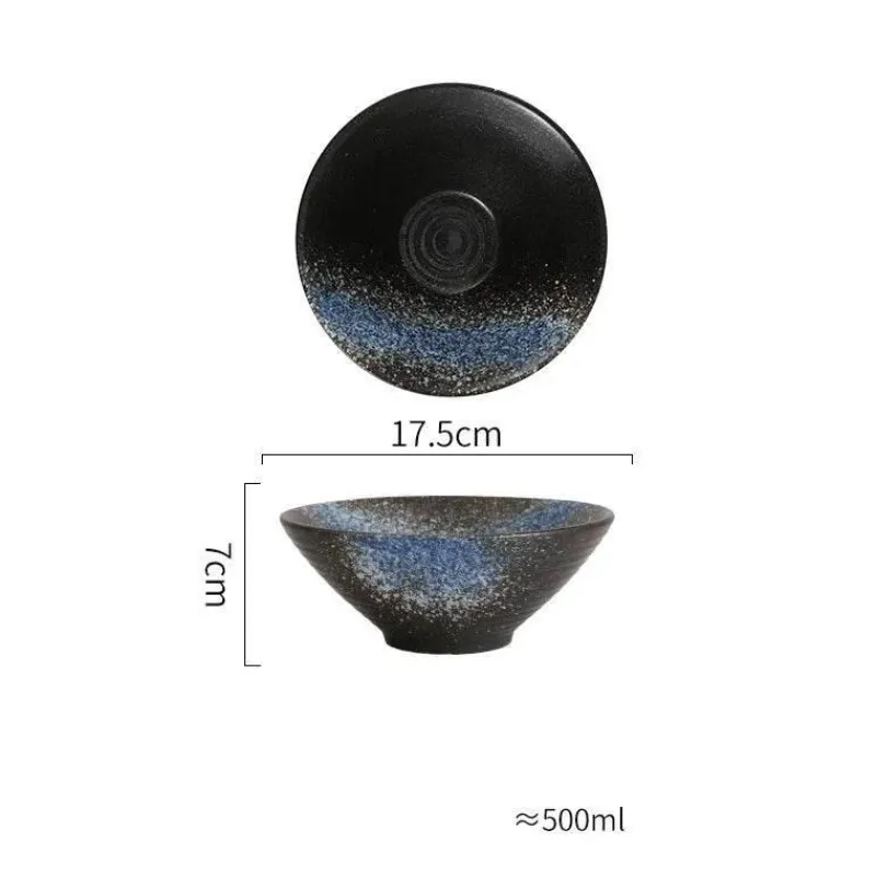 Elegance at the Table Küche & Esszimmer-Handelsübliche Ramenschalen aus Keramik – langlebiges Geschirrset