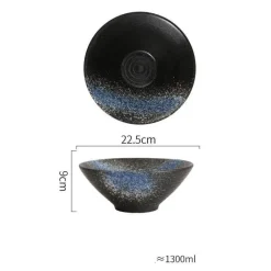 Elegance at the Table Küche & Esszimmer-Handelsübliche Ramenschalen aus Keramik – langlebiges Geschirrset