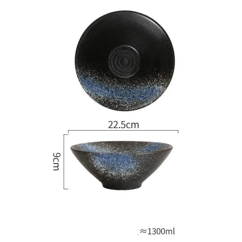 Elegance at the Table Küche & Esszimmer-Handelsübliche Ramenschalen aus Keramik – langlebiges Geschirrset