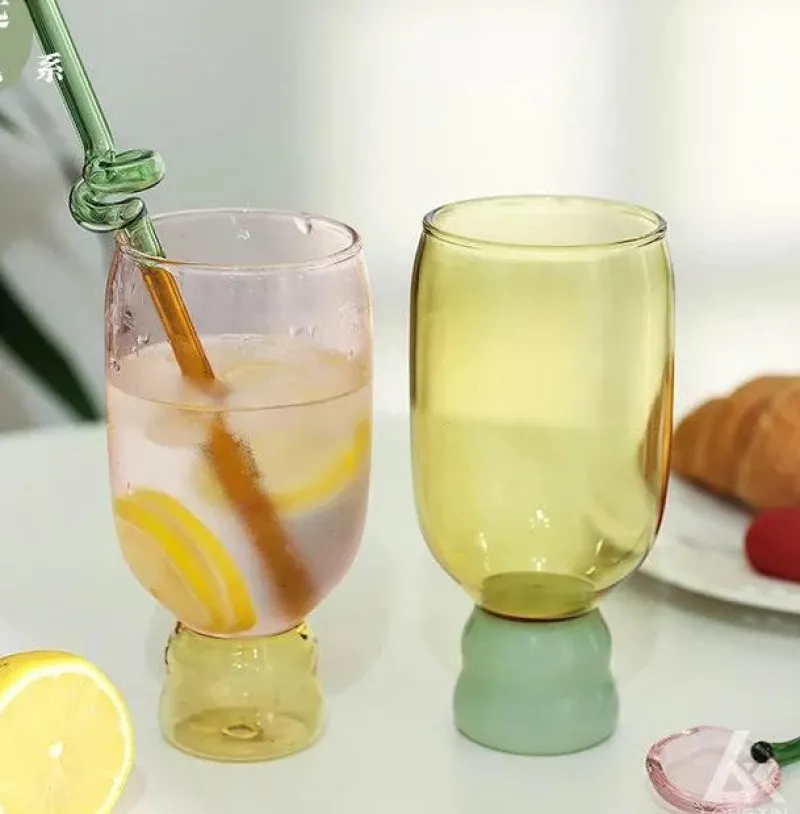 Plates u0026 More Küche & Esszimmer-Handgefertigter hitzebeständiger Glasbecher - Kaffee-/Teetasse