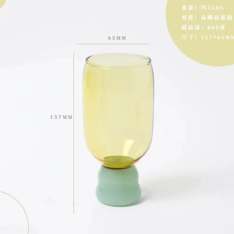 Plates u0026 More Küche & Esszimmer-Handgefertigter hitzebeständiger Glasbecher - Kaffee-/Teetasse