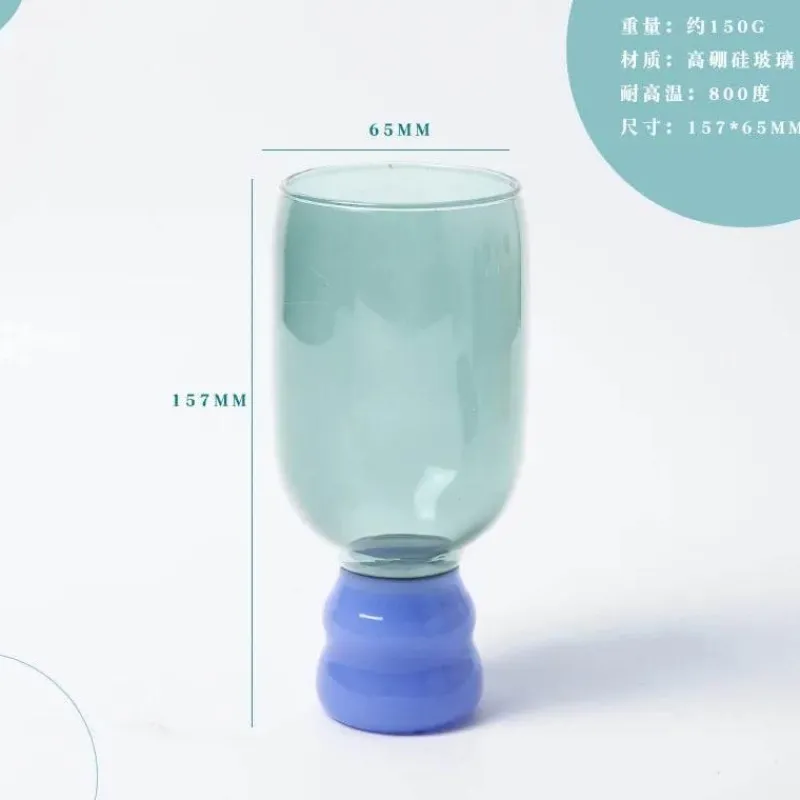 Plates u0026 More Küche & Esszimmer-Handgefertigter hitzebeständiger Glasbecher - Kaffee-/Teetasse