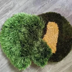 Floor u0026 Flair Boden & Teppiche-Handgefertigter Waldgras-Teppich – Naturinspirierte Innenmatte