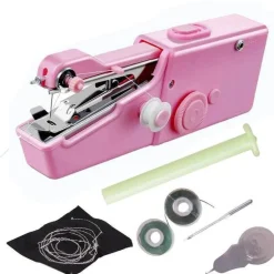 Comfort u0026 Style Gadgets Für Zuhause-Handgehaltene Mini-Nähmaschine – Tragbares Nähwerkzeug