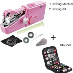 Comfort u0026 Style Gadgets Für Zuhause-Handgehaltene Mini-Nähmaschine – Tragbares Nähwerkzeug