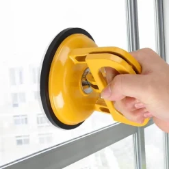 Cozy Living Heimwerkzeuge-Handgehaltener Vakuum-Saugnapf – rundes Design aus Aluminiumlegierung