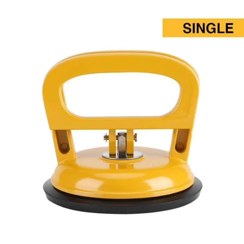 Cozy Living Heimwerkzeuge-Handgehaltener Vakuum-Saugnapf – rundes Design aus Aluminiumlegierung