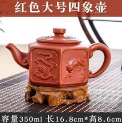 The Cozy Mug Küche & Esszimmer-Handgemachte chinesische Kräuterteekanne mit großem Fassungsvermögen