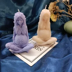 The Gilded Nest Gadgets Für Zuhause-Handgemachte Mutter Erde Kerzenform - Umweltfreundliche Kerzenherstellung