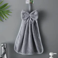 Tom Küche & Esszimmer-Handtücher aus Korallensamt – weiche, schnelltrocknende Mikrofasertücher