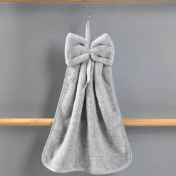 Tom Küche & Esszimmer-Handtücher aus Korallensamt – weiche, schnelltrocknende Mikrofasertücher