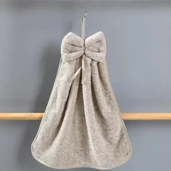 Tom Küche & Esszimmer-Handtücher aus Korallensamt – weiche, schnelltrocknende Mikrofasertücher