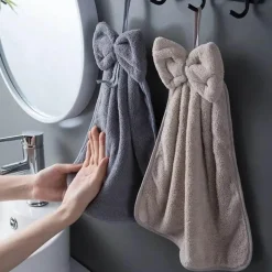 Tom Küche & Esszimmer-Handtücher aus Korallensamt – superweiches, saugfähiges Küchen- und Badezimmertuch