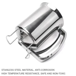 The Culinary Kit Küche & Esszimmer-Hand-Teigspender - Rührwerkzeug aus Edelstahl