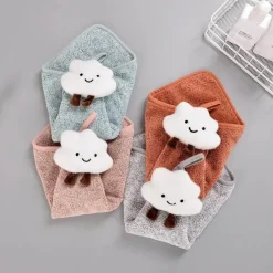 Tom Küche & Esszimmer-Handtuch aus Bambuskohle – antibakterielles, weiches Küchen- und Badetuch