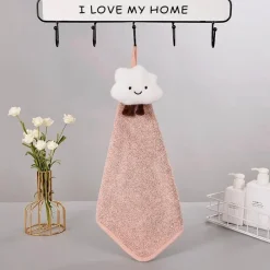 Tom Küche & Esszimmer-Handtuch aus Bambuskohle – antibakterielles, weiches Küchen- und Badetuch