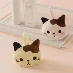 Tom Küche & Esszimmer-Handtuch mit Cartoon-Katze, weicher, dicker Korallensamt für Küche und Badezimmer