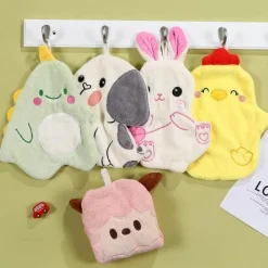 Tom Küche & Esszimmer-Handtuch mit Cartoon-Tiermotiv – saugfähiges Bade- und Küchentuch für Kinder