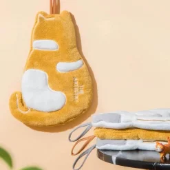 Tom Küche & Esszimmer-Handtuch mit Tigerkatzen-Motiv, weich, saugfähig, für Küche und Badezimmer