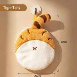 Tom Küche & Esszimmer-Handtuch mit Tigerkatzen-Motiv, weich, saugfähig, für Küche und Badezimmer