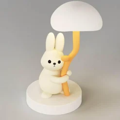 Illuminate Home Beleuchtung-Hasen-Schreibtischlampe – Süßes Nachtlicht für Kinder, Kuscheltier-Dekor