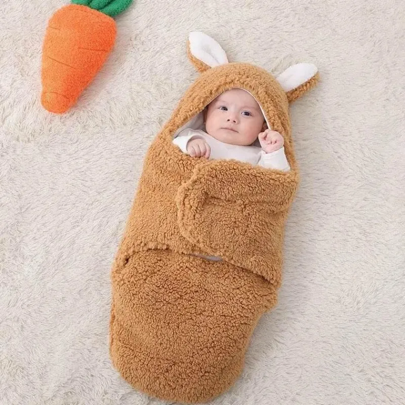 Kinder The Decor Haven Kinderwagen & Zubehör|Babykleidung-Hasen-Wickelschlafsack für Kleinkinder – Niedlicher Babywickel