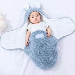 Kinder The Decor Haven Kinderwagen & Zubehör|Babykleidung-Hasen-Wickelschlafsack für Kleinkinder – Niedlicher Babywickel
