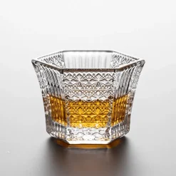 Feast Essentials Küche & Esszimmer-Hatch 44-Oz-Kristallglas – Elegantes Trinkgeschirr