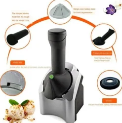 The Culinary Kit Küche & Esszimmer-Hausgemachte Fruchteismaschine - Maschine für gefrorene Desserts